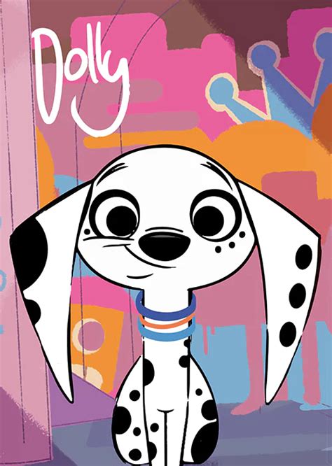 Suddenly the front door of the house nr. . 101 dalmatian street dolly